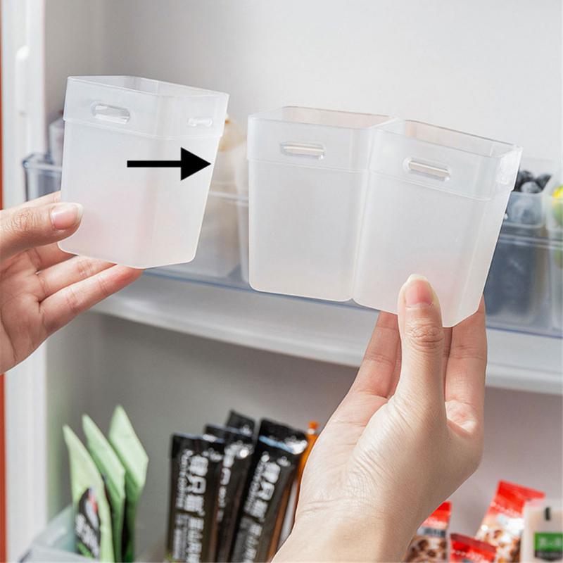 2Pcs Refrigerator Organizer Bins