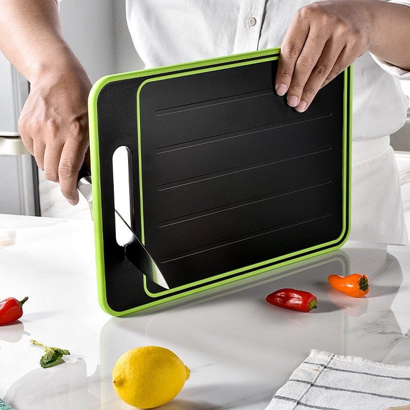 Cutting Board With Knife Sharpener